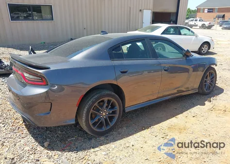 2022 Dodge Charger Gt Awd из США, поврежденный, VIN 2C3CDXMG3NH150662